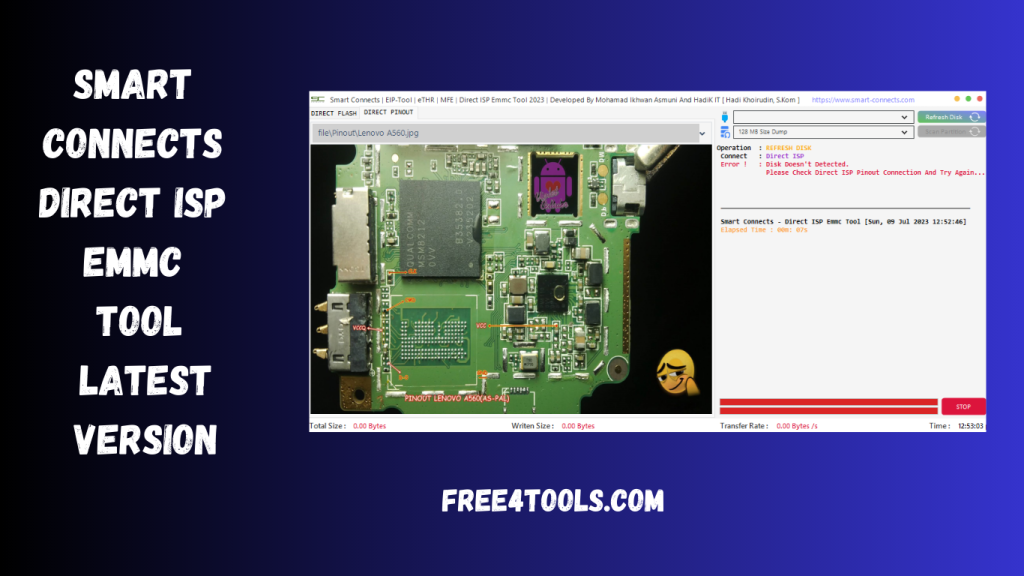 Smart Connects Direct ISP Emmc Tool Latest Version